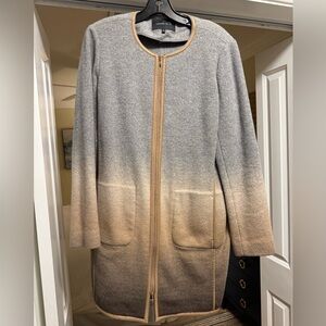 Very Cozy Lafayette 148 jacket with zipper closure